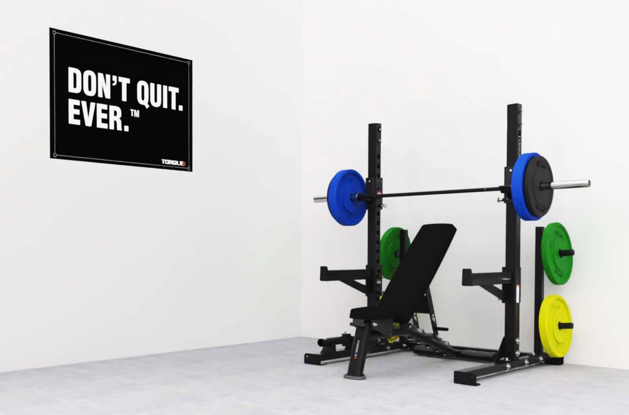 Short Squat Rack - Gold Home Gym Package